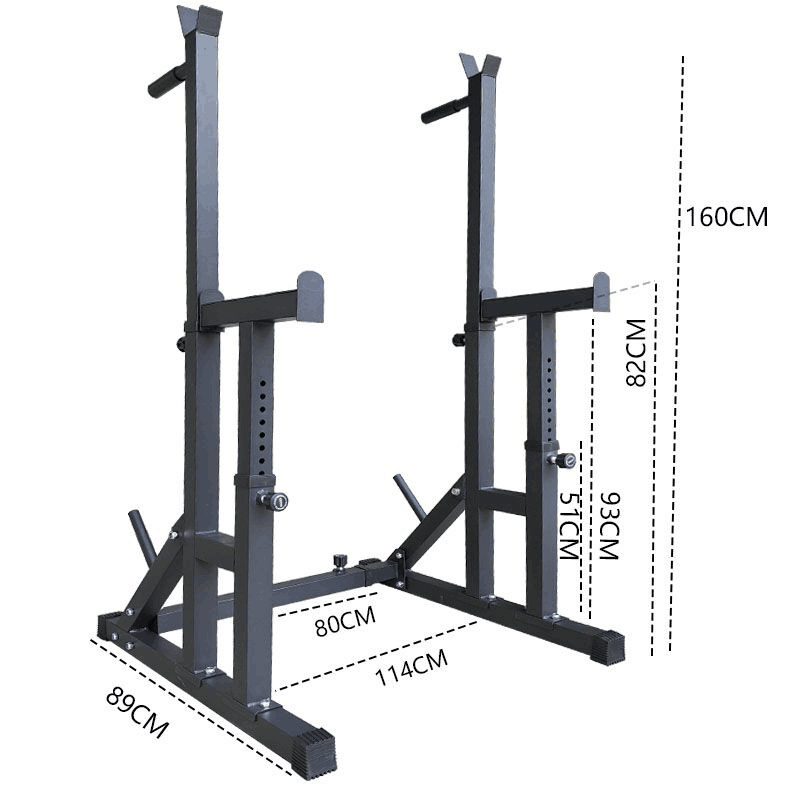 Manufacturer of Home Fitness Equipment Squat Rack Bench Press Rack Weightlifting Bed Barbell Rack Bench Press Squat Rack Barbell Rack