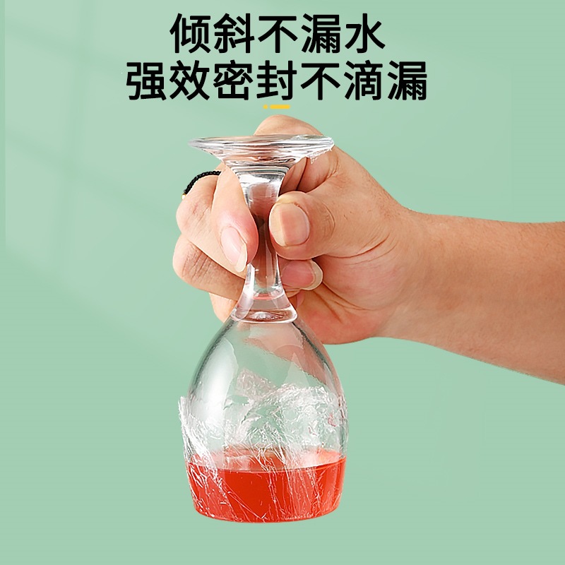 cortador de película de preservación doméstico de grado alimenticio comercial de gran volumen económico cocina pe cubierta de caja de cuchilla deslizante resistente a altas temperaturas