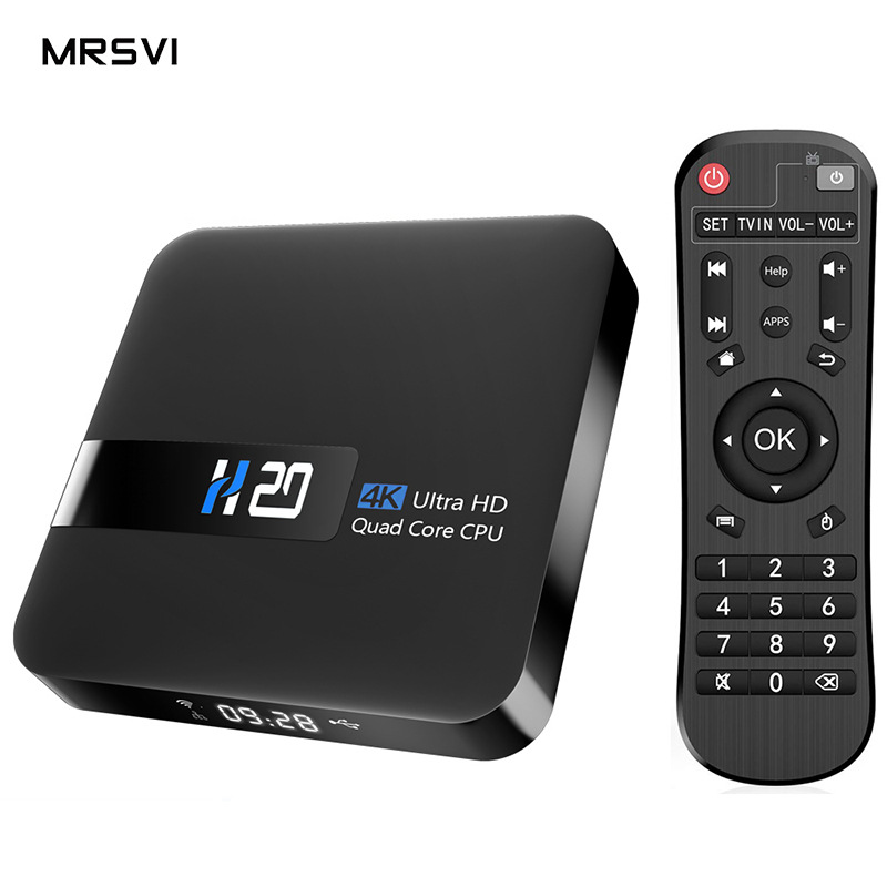Foreign trade H20 set-top BOX RK3228A TV BOX 1+8G HD 4K network Android set-top BOX factory direct supply