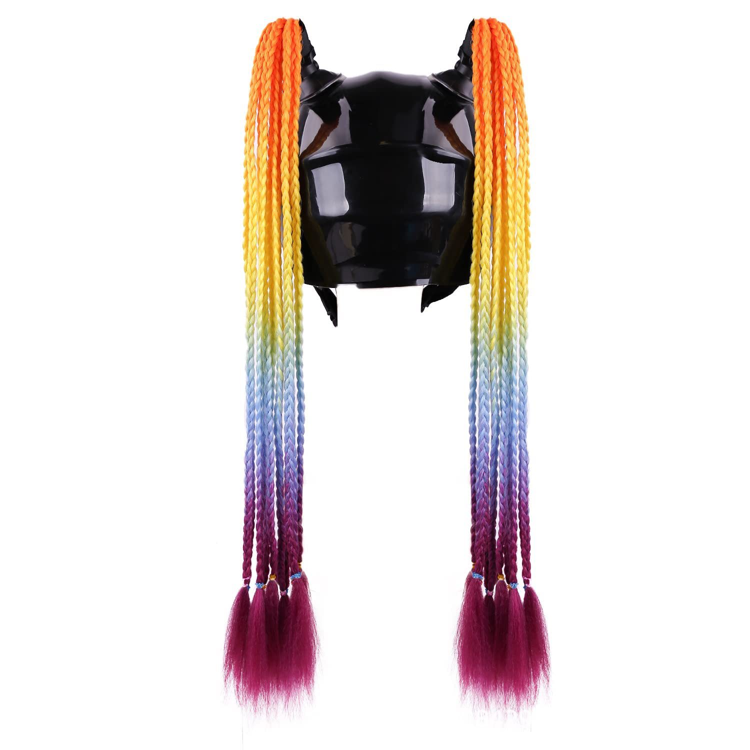 Motuoche – Helmet Braids Auto Parts and Accessories - white