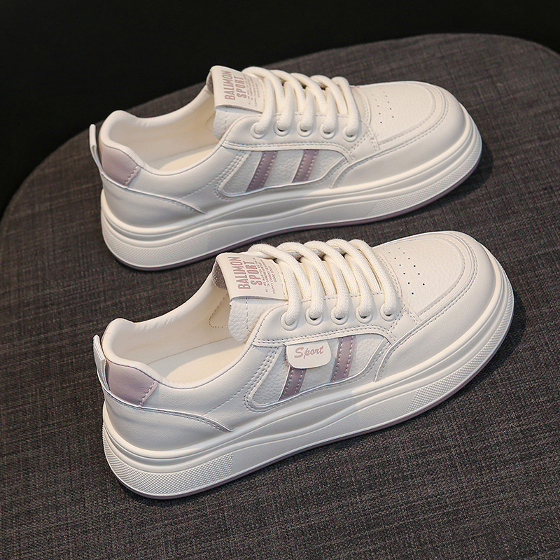 Zapatos de mujer, zapatos blancos, modelos de mujer 2025, nuevos estilos de verano, zapatillas de deporte casuales para estudiantes