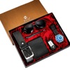 Set solar-powered, glasses, belt, capacious wallet, keychain, quartz dial, Birthday gift