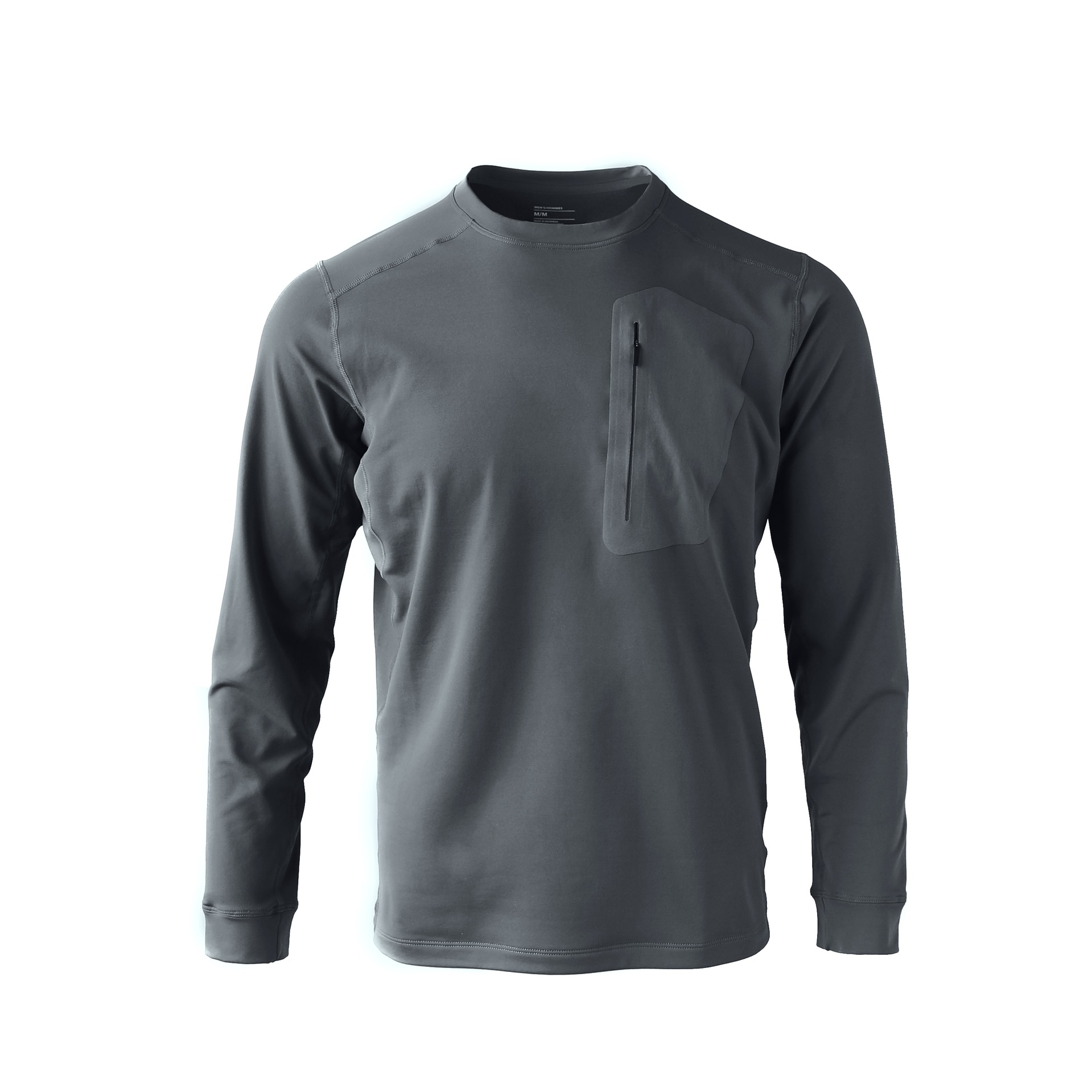 Men's Clothing LT lightweight outdoor sports high elastic quick drying long sleeved bottoming shirt men's and women's round neck T shirt_voghion.com