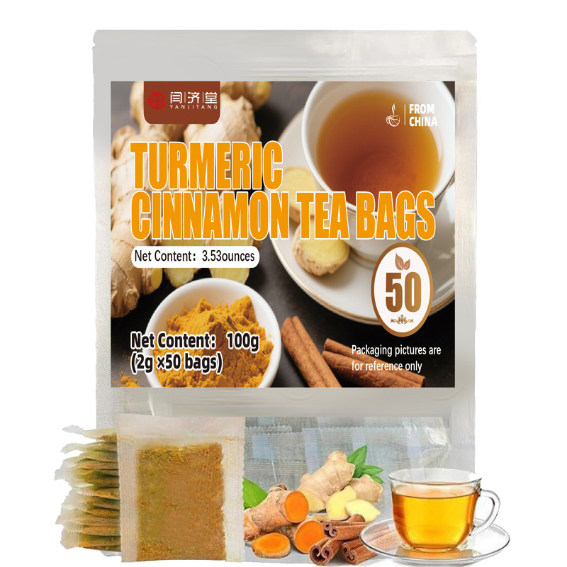 Ginger Tea Bags Sheng Jiang 60 Filter Bags Pure Dried Ginger Tea for Daily Warmth 120g overview