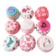 100 pice/box baking cake paper holder cupcake cup snow mei niang wrapping paper food paper holder mafin cup