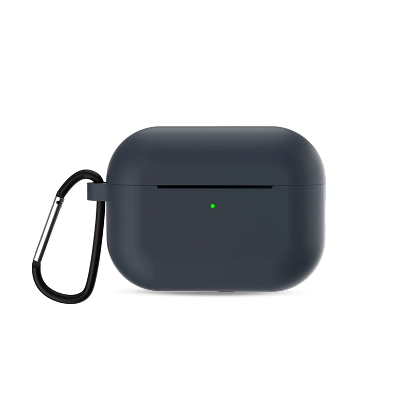 Силиконовый защитный чехол для Apple AirPods Pro 2, 2 мм, варианты мультицвета и металлической пряжки
