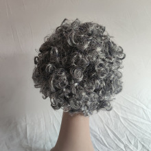 舞台装扮奶奶灰头套影视灰白老太太假发校园表演搞笑球迷奶奶假发