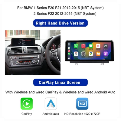 10.25" Car Navigation Screen Car display - 12-series-right-hand-drive-nbt-system