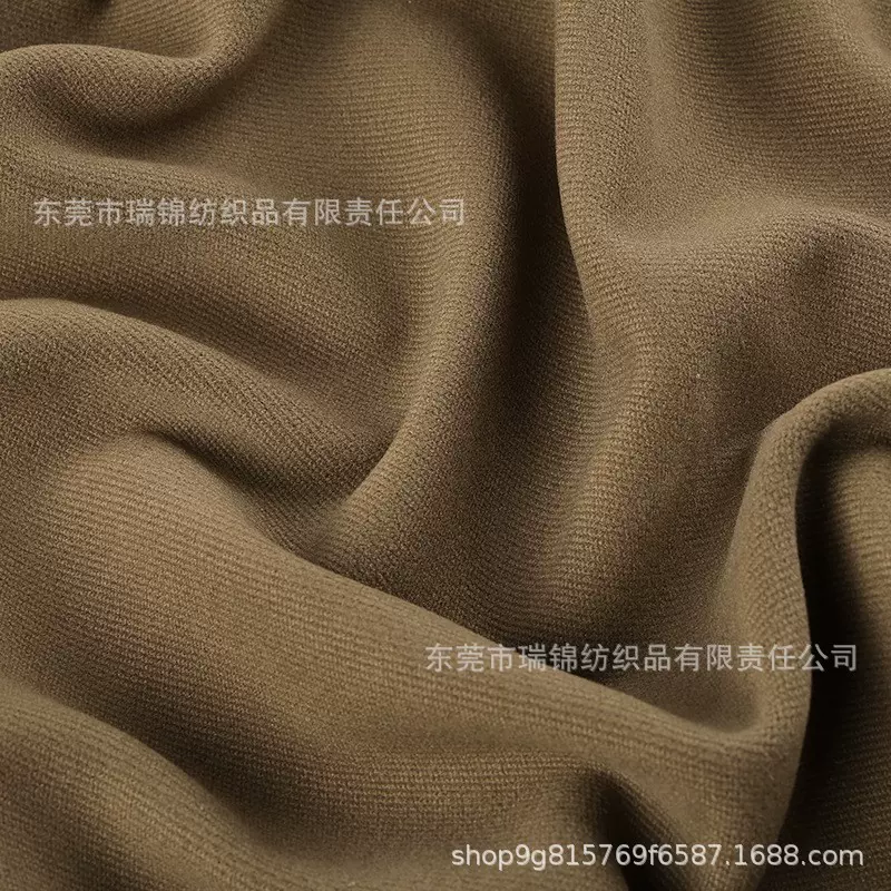 秋冬TR加厚星空呢大斜纹420克 针织面料 大衣西装外套毛呢面料