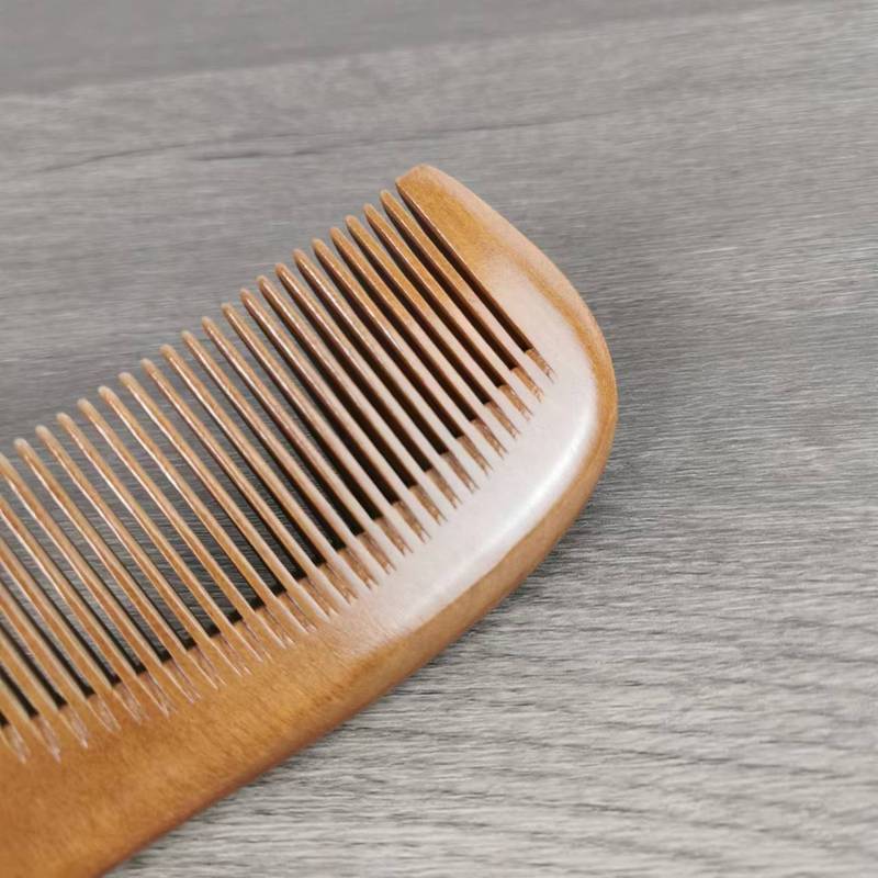 古い桃の木の櫛の両面の彫刻の櫛の高級なフリンジの静電気の脱毛の美髪の女性の実木の櫛の化粧の櫛の卸売り|undefined