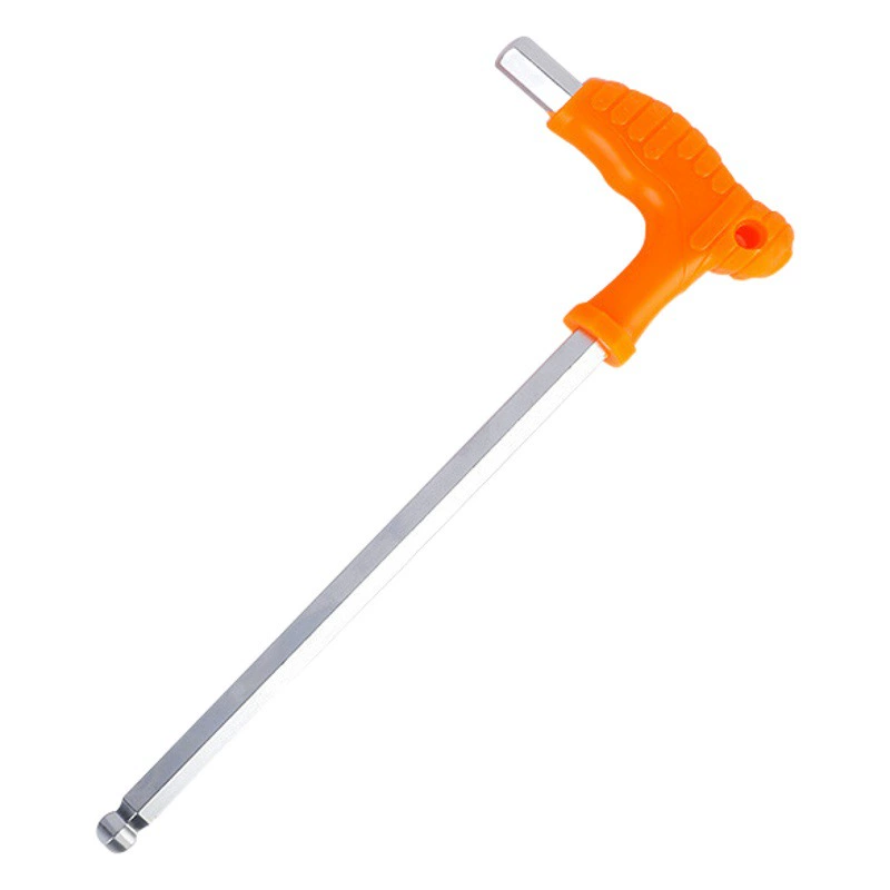 Luwei инструмент костыль Шестигранная головка оптом легированная сталь L Тип гаечный ключ пластиковая ручка T Тип одинарная шаровая Головка Шестигранная головка