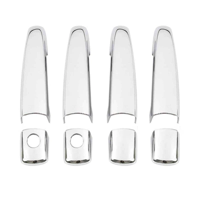 door bowl handle decoration | Other Automotive Exterior Supplies - double-hole-plating