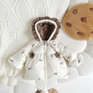 DW239755 winter hard Children's down jacket new national standard 90 white duck down Baby Baby Baby child outside