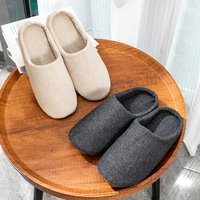 七星级奢华酒店高端民宿会所拖鞋棉麻舒适男女款家居地板防轻奢