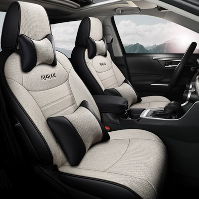 21-22 Toyota RAV4 Xüsusi Oturacaq Üzlükləri, Dörd Fəsil, 5 Oturacaqlı SUV Salonu