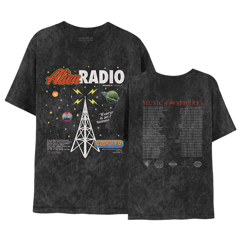 2024 New Cool Play Band World Tour T-shirt Cold Same Game Y2K Men's and Women's Trendy_voghion.com
