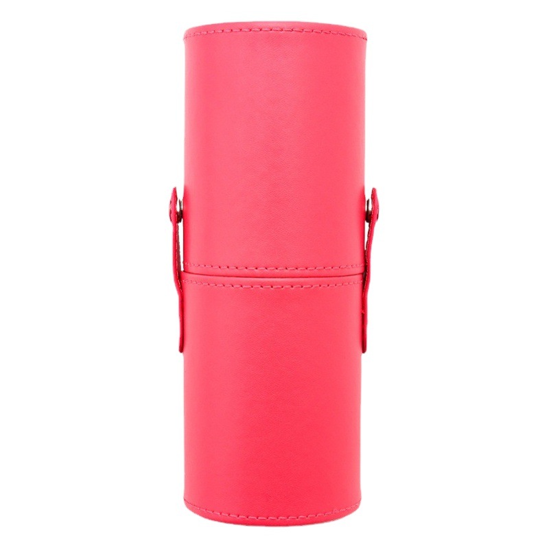 Bolsa de Almacenamiento para Brochas de Maquillaje Fenglida, Tubo para Brochas de Maquillaje, Bolsa Cilíndrica de PU para Cosméticos, Herramientas de Belleza al por Mayor