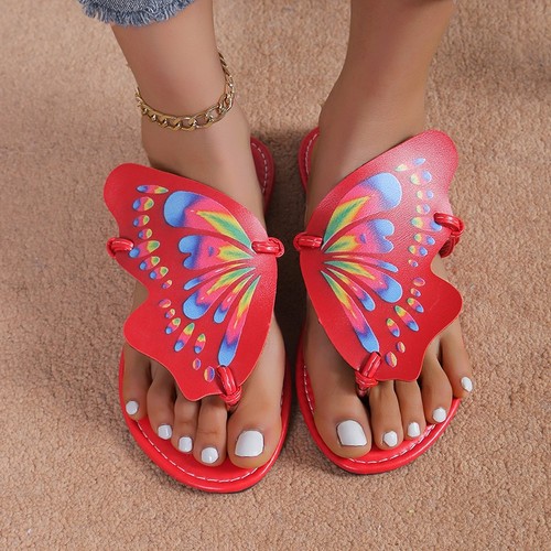 Women's Summer Sandals, Flat, Fashionable, Slip-On Roman Style, Wish, Plus Size 43, Beach Shoes, High Volume