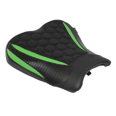 Suitable for Kawasaki Zx4R: Motorcycle cushion - green-front-seat-cushion
