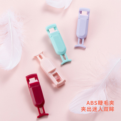 Part Eyelash curler wholesale portable Curl small-scale Segmented Curl Spare Rubber strip gift Cross border Plastic