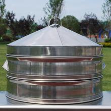 蒸包子蒸笼特大号蒸馒头的蒸笼商用80cm粉蒸肉蒸饺子不锈钢大蒸笼