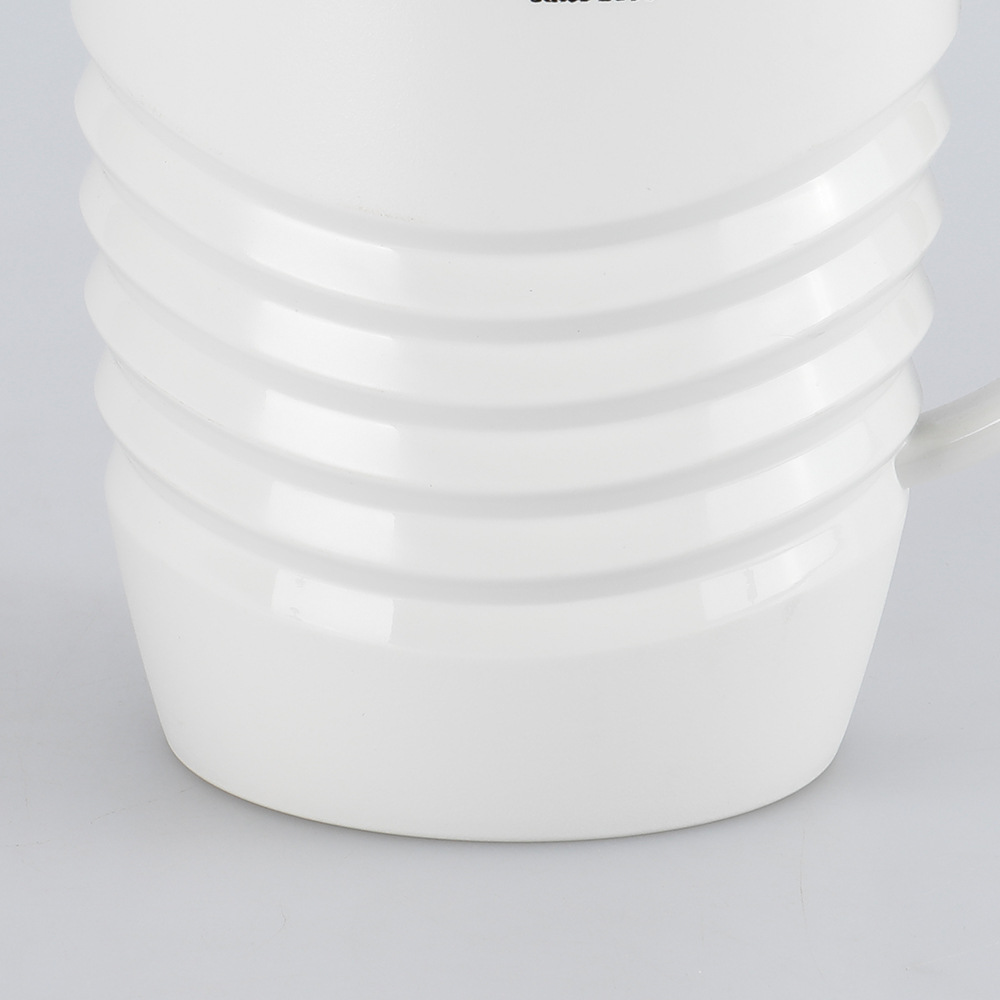 Ronda corrugado Estilo nórdico cepillo de dientes taza de baño pareja de plástico cepillo de dientes taza de lavado simple enjuague bucal taza