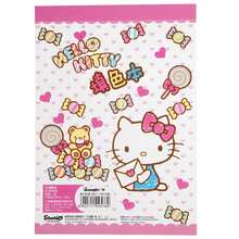 三麗鷗Hello Kitty兒童填色本 塗鴉繪畫本幼兒園寶寶小女生凱蒂貓