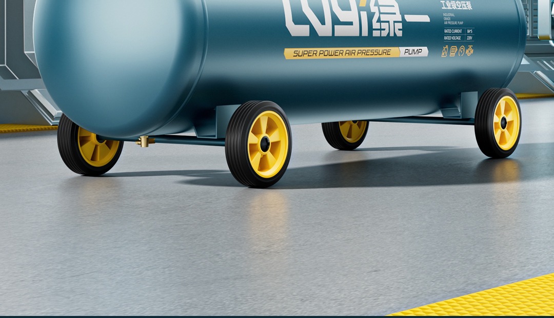 Industrial air compressor, 220V, oil-free, quiet, high-pressure air compressor, portable, oil-free air pump for woodworking
