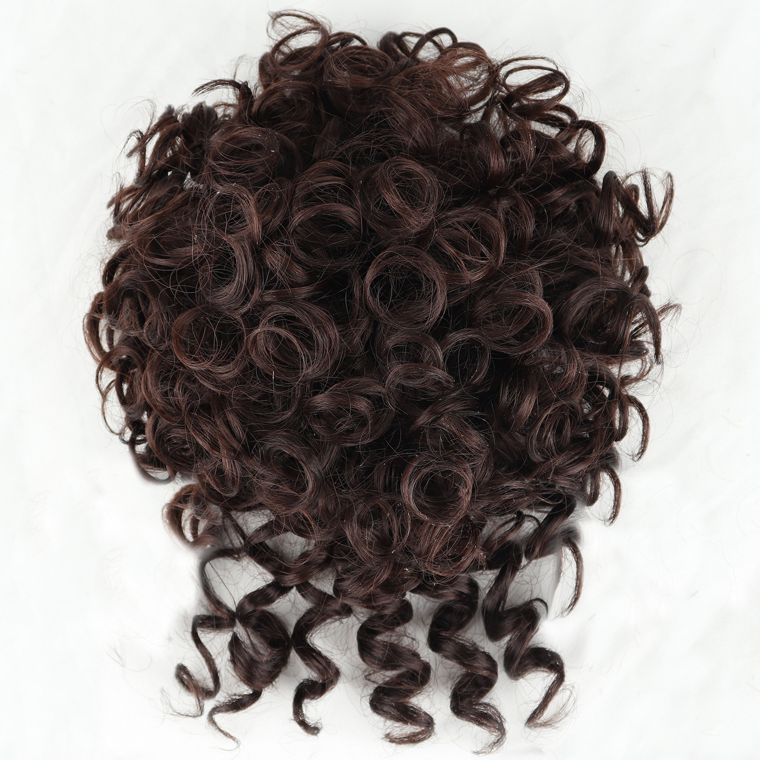Curly wave pincha de cabello africano desordenado rollo cuerda de dibujo cola de caballo peluca sintética extensión adornamiento para el cabello