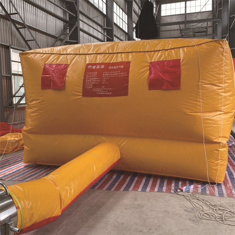 Cojín de aire de rescate de incendios Cojín de aire de rescate de incendios Cojín inflable de rescate de vida Depósito de accesorios de suministro