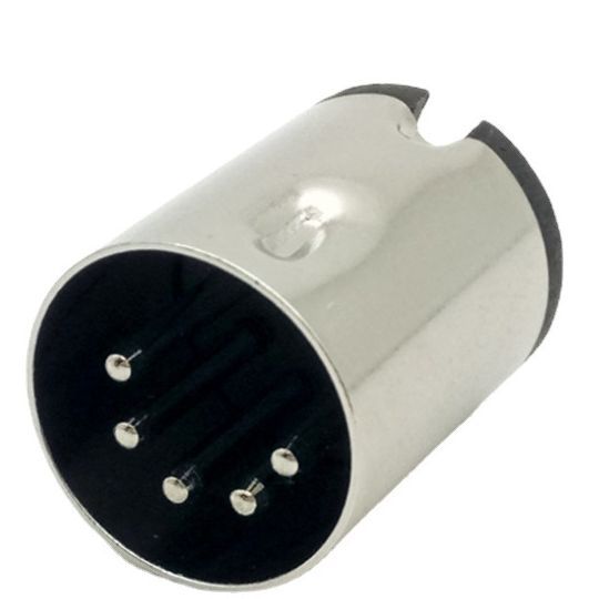 大DIN5PIN公头 外壳镀镍 大DIN5芯公座