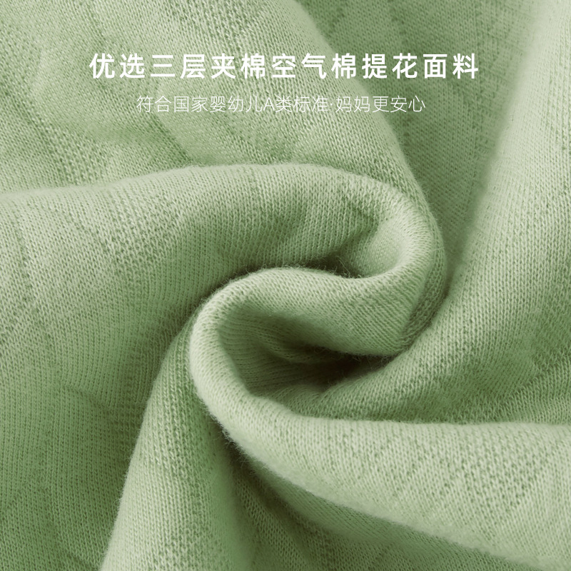 Bebé mono primavera y otoño algodón fino bebé mameluco aire algodón cálido recién nacido Ropa primavera pijamas fabricante