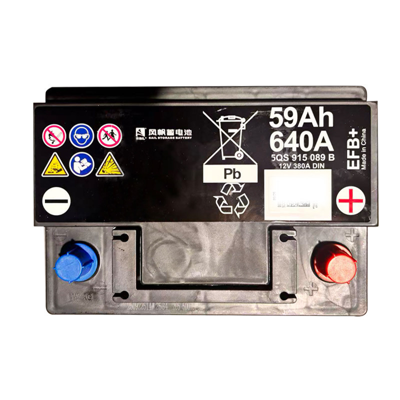 Fengfan Efb59A Battery Is Suitable for Volkswagen Lavida, Gran Lavida, T-Roc, Bora, Jetta, and Skoda Car Batteries