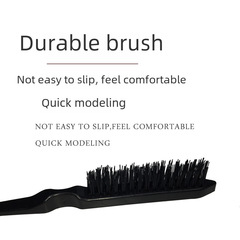 跨境批發分區盤發梳塑料打毛梳家用化妝眉刷髮際線刷家用修容工具