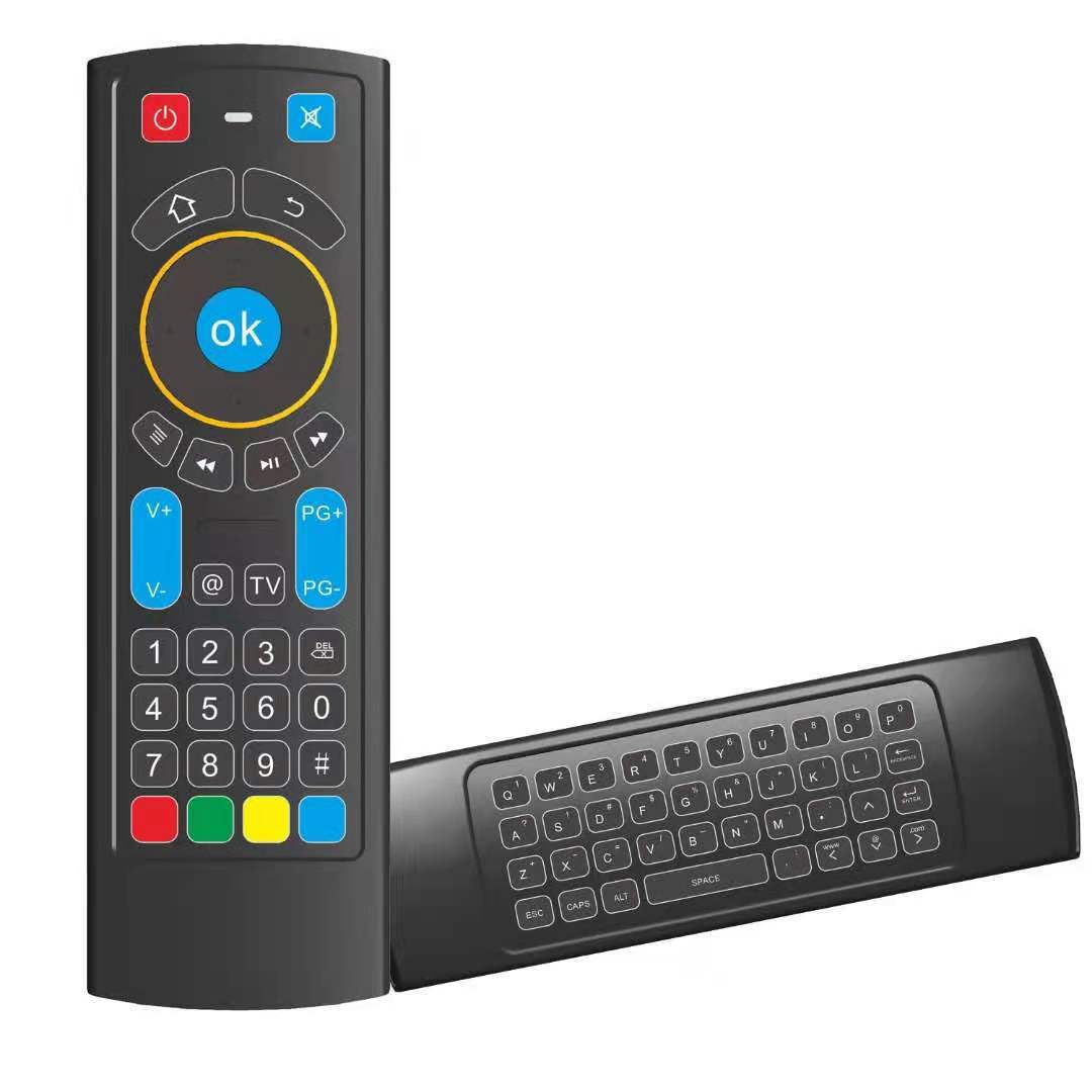 Teclado retroiluminado CR3 con control remoto versión Bluetooth, compatible con Amazon Fire TV Stick