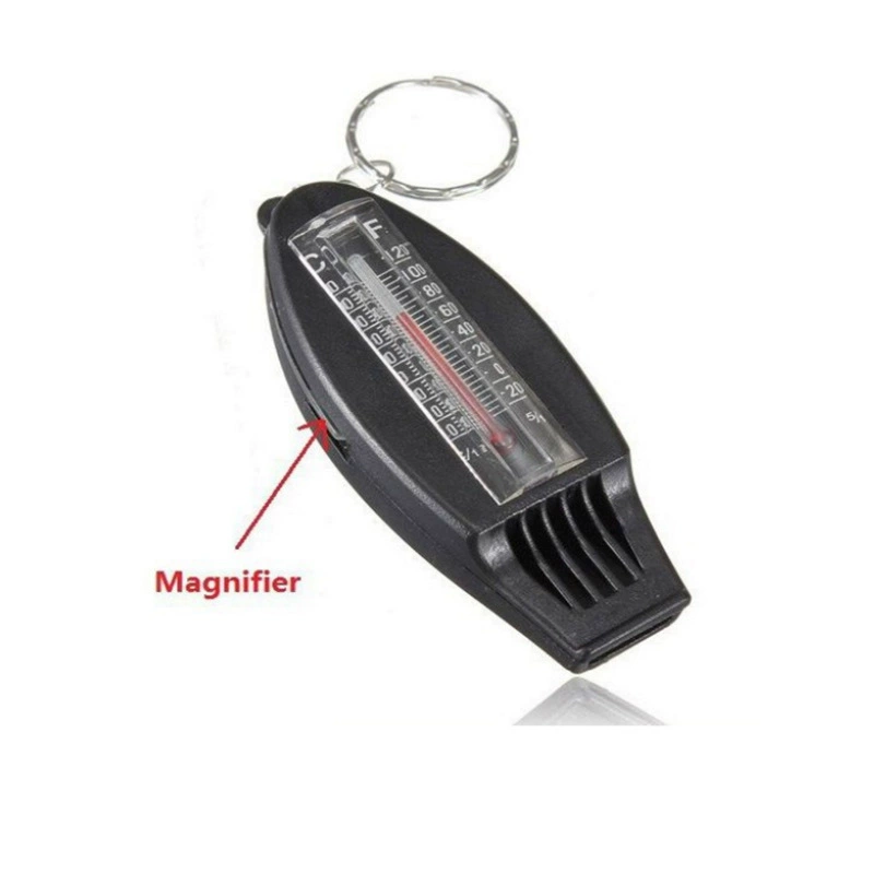 Universal thermometer, whistle, keychain with key, pack, 20 gram