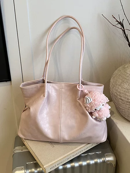 Fashionable Casual Personality Shoulder Bag Winter New Style Bag 2026 Trendy Niche Design Women's Tote Bag