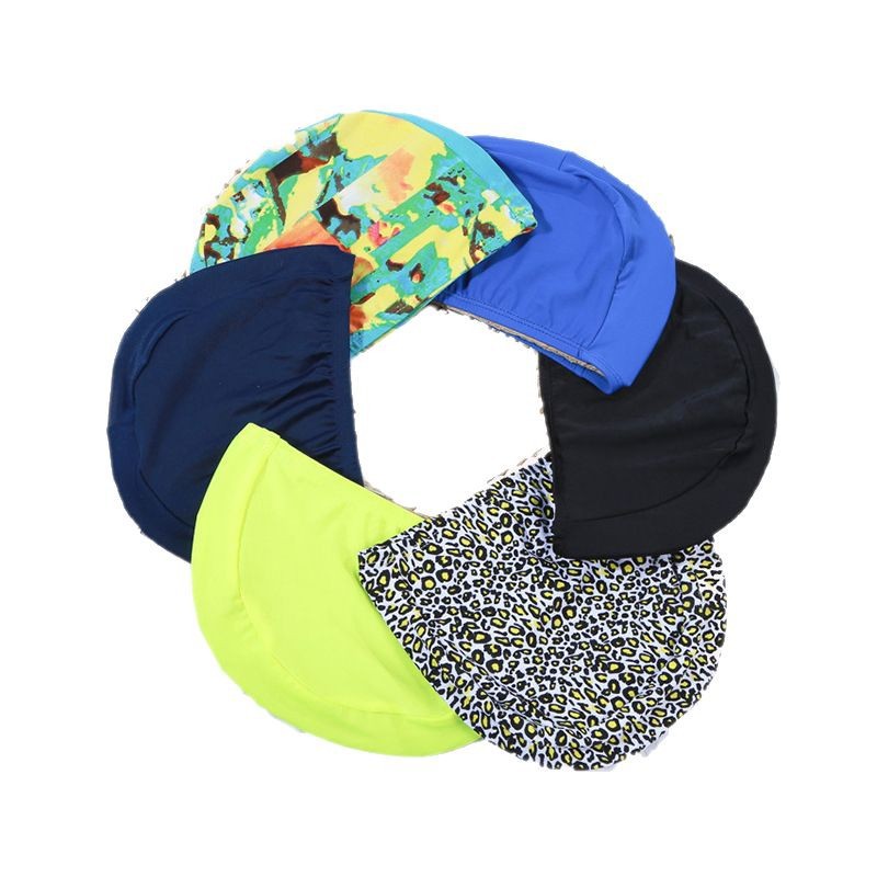 (Wholesale), beach swimming cap, hat for adults for men and women, travel swimming accessory, (Physicals), polyester 5