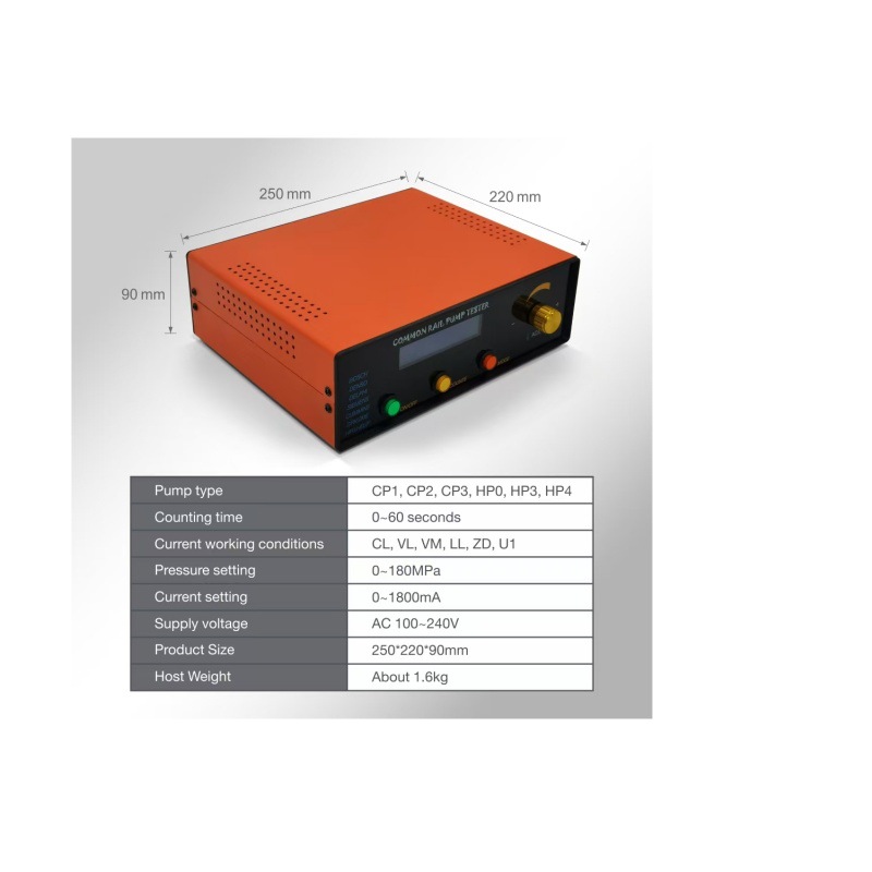 系统稳定使用简便 DENSO杰克赛尔高CR880压燃油泵喷油器测试仪表