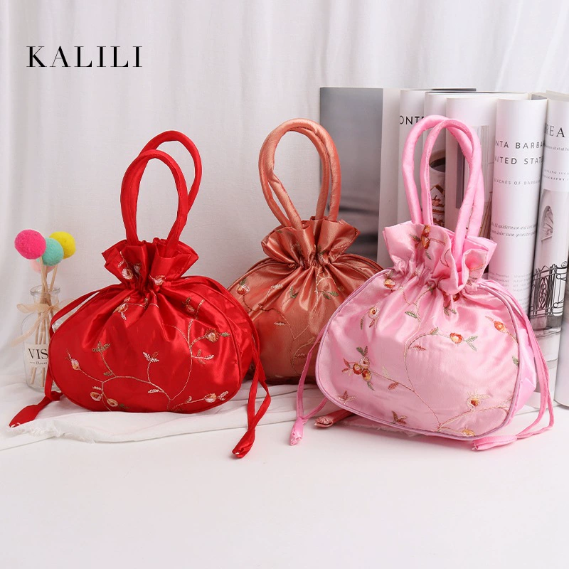 Невидимая Сумочка Винтаж вышитый корсет шнурок сумка Ювелирные изделия Подарочная упаковка сумка для хранения