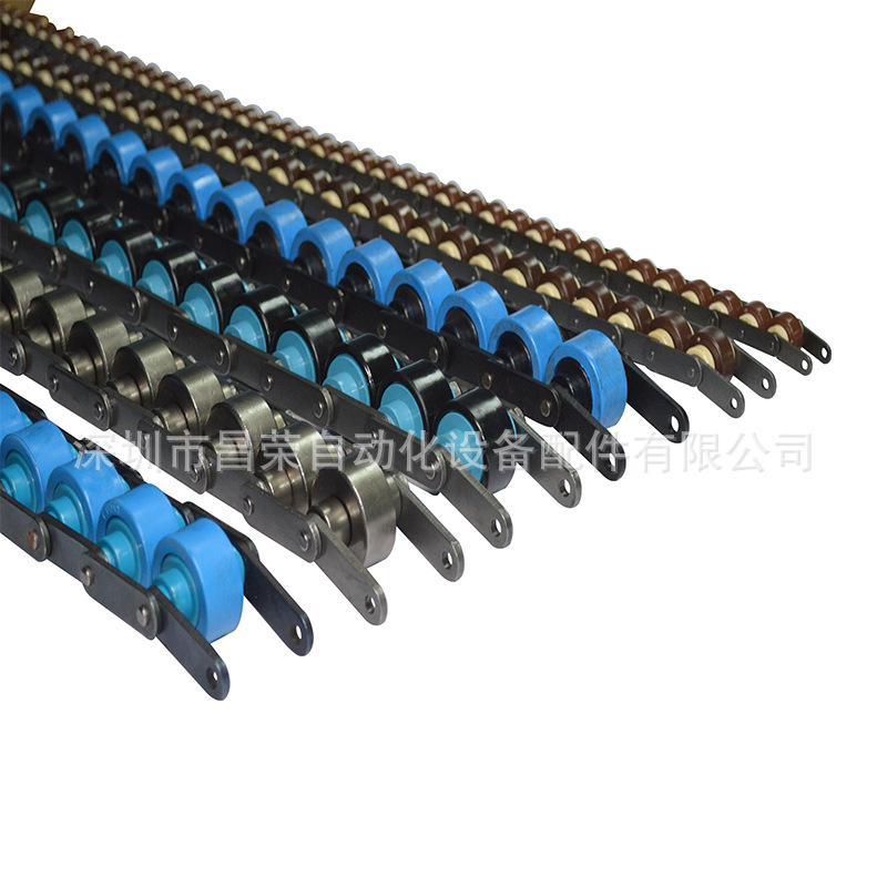 大蓝小黑三倍速链条BS30-C212A 总装线3倍数链条 重型倍速铝材