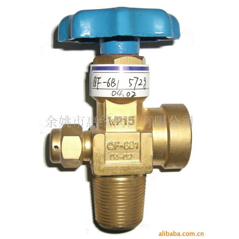 制造加工QF-6B1阀门 气体阀门 钢瓶减压阀