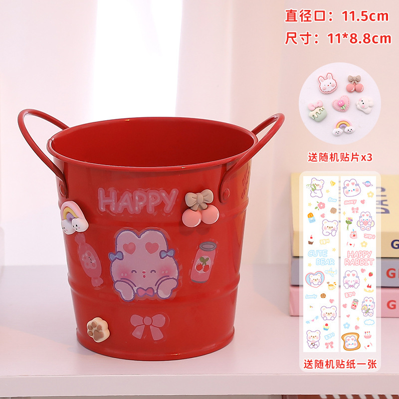 Titular de la pluma creativa DIY escritorio caja de almacenamiento chica corazón niños chica estudiante de gran capacidad simple titular de la pluma al por mayor