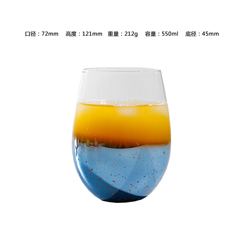 Sijin Burdeos copa de vino de cristal de uva roja copa de champán bar creativo conjunto de vino ESTRELLADO