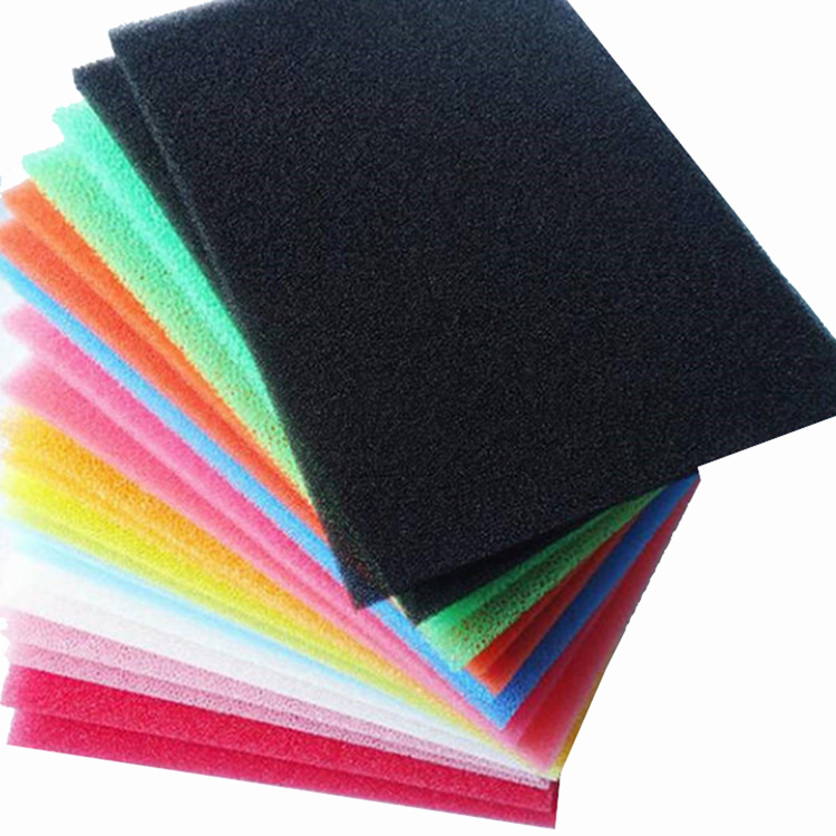 生产活性炭过滤棉蓝色过滤网海绵喷漆房用防尘除臭除油烟空气净化