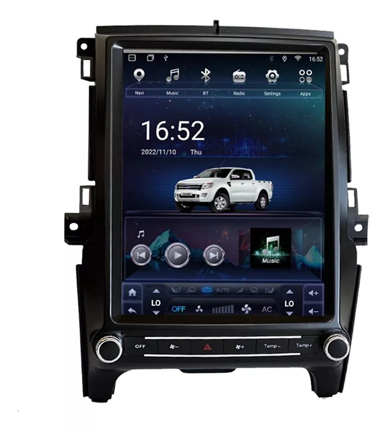 Suitable for 16-21 Ford Everest F550 12.1inch Vertical Screen Android Navigation Car Smart Large Screen