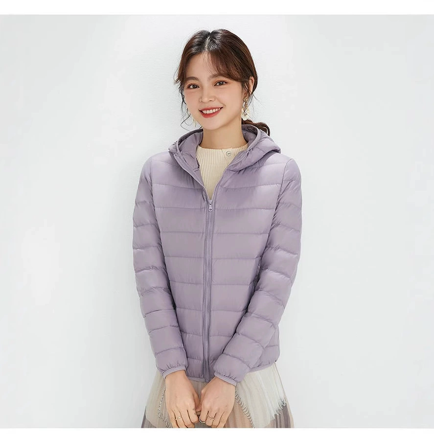 Demi-season ultra light light and thin down jacket, (Cross-border trading), slim fit, plus size