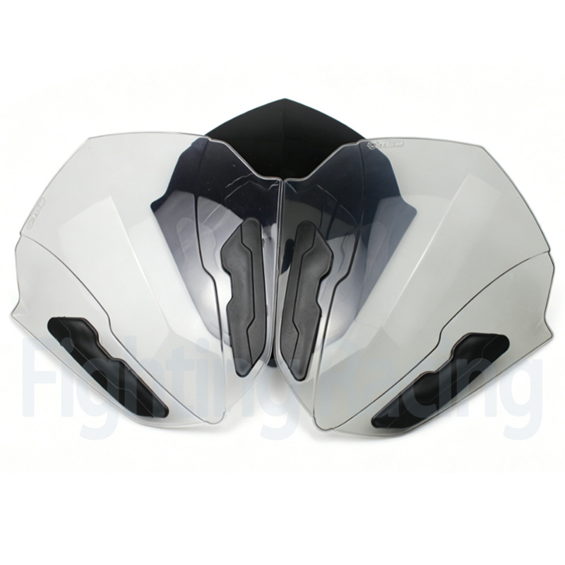Nvx Motorcycle Electric Vehicle Front Windshield Modification Pc Transparent Blackened Model Non-Destructive Installation High-Value Windshield Cover
