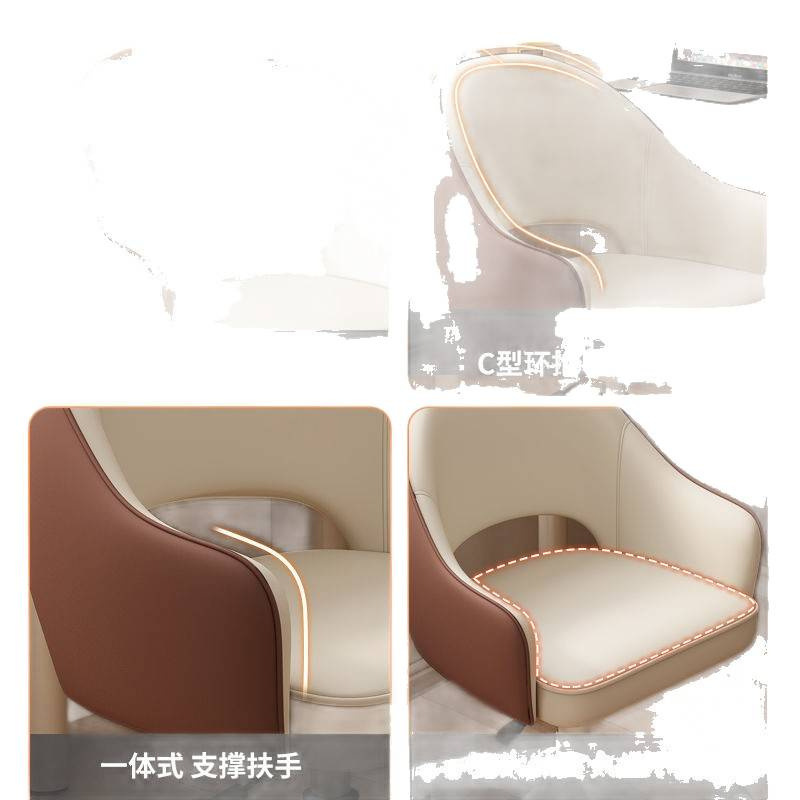Silla de computadora confortable silla de estudio silla de escritorio silla de oficina silla giratoria para un solo dormitorio silla de maquillaje