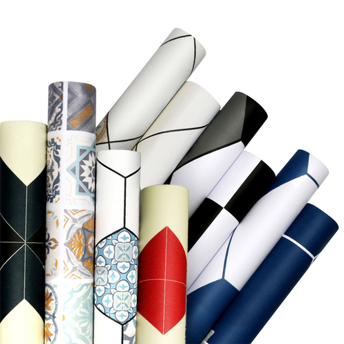 61 self-adhesive pvc floor stickers cement floor kitchen floor tile stickers thickened home floor leather bedroom floor stickers floor leather